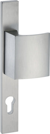 EDI Profiltürgarnitur 2312/9203 Aluminium F1 PZ für Türstärke 68-77 mm – Wechselgarnitur