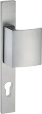 EDI Profiltürgarnitur 2312/9203 Aluminium F1 PZ für Türstärke 68-77 mm – Wechselgarnitur