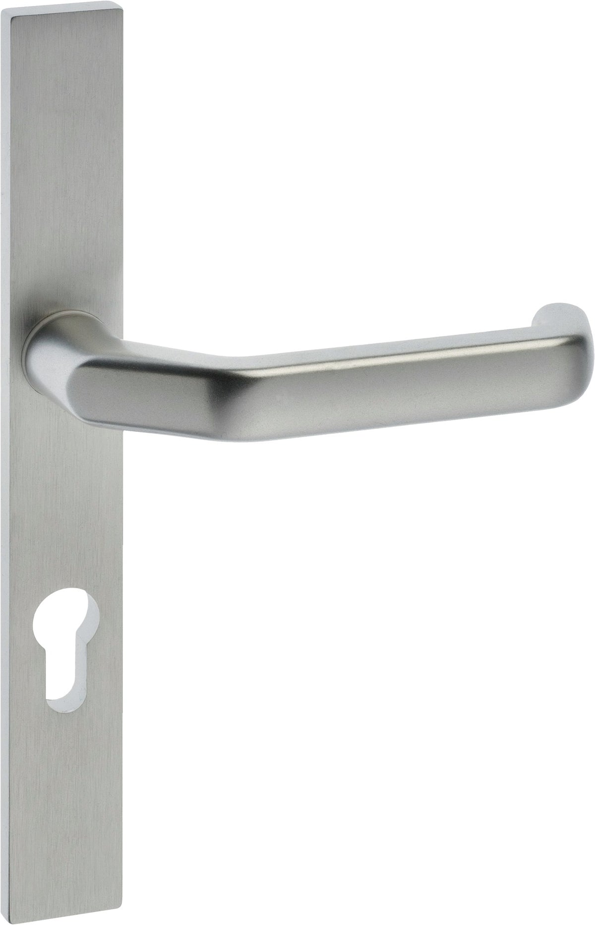 EDI Profiltürgarnitur 2312/9203 Aluminium F1 PZ für Türstärke 68-77 mm – Wechselgarnitur