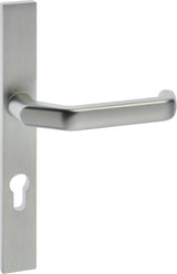 EDI Profiltürgarnitur 2312/9203 Aluminium F1 PZ für Türstärke 68-77 mm – Wechselgarnitur