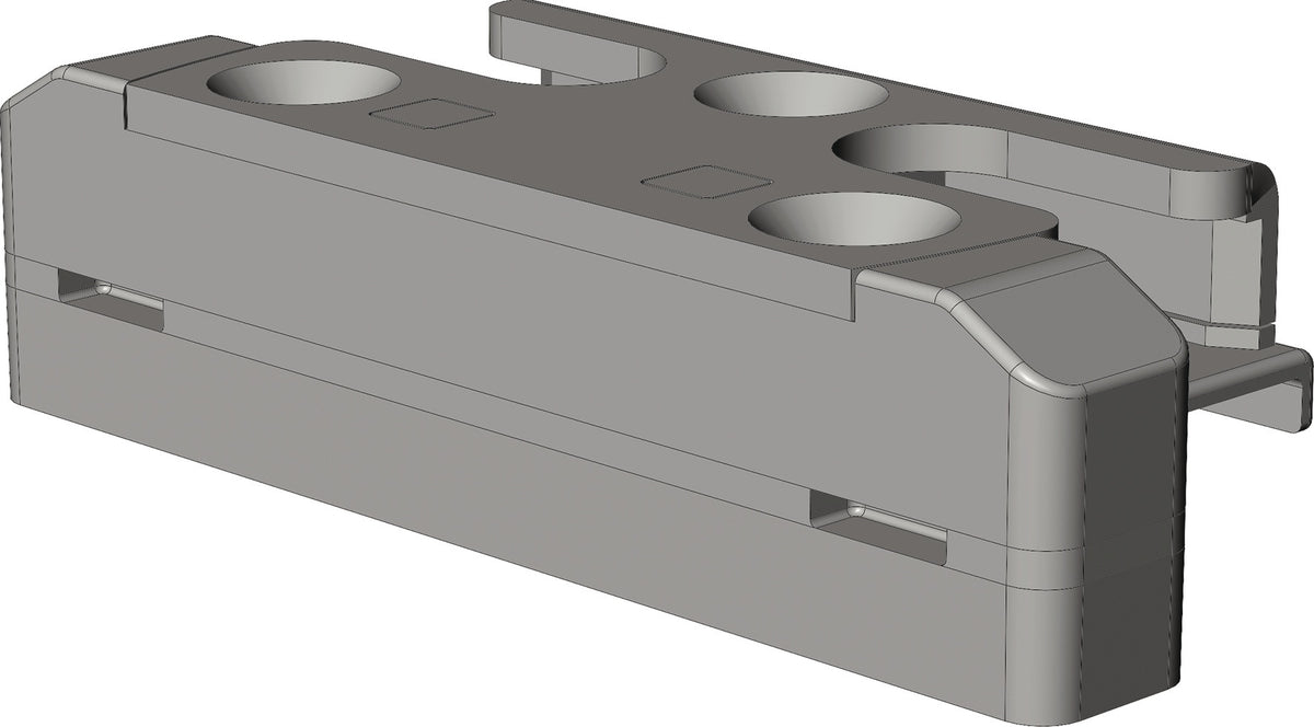 WINKHAUS Sicherheitsschließblech SBS.K.9/43 für Kunststoff-Fenster, 9 mm Nutmittenlage