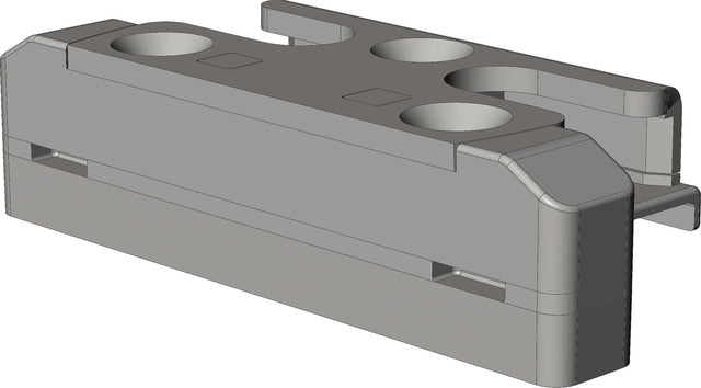 WINKHAUS Sicherheitsschließblech SBS.K.9/43 für Kunststoff-Fenster, 9 mm Nutmittenlage
