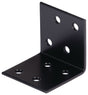 GAH Winkelverbinder 40x40x40 mm, 8 Löcher, Stahl verzinkt