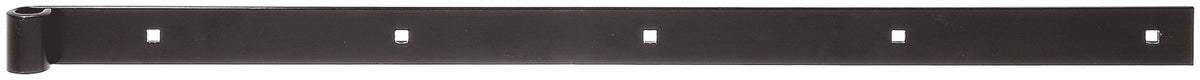 GAH Ladenband 800 mm Stahl schwarz kunststoffbeschichtet gerade – 6 Stück