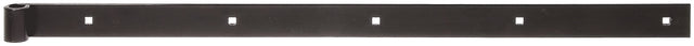 GAH Ladenband 800 mm Stahl schwarz kunststoffbeschichtet gerade – 6 Stück