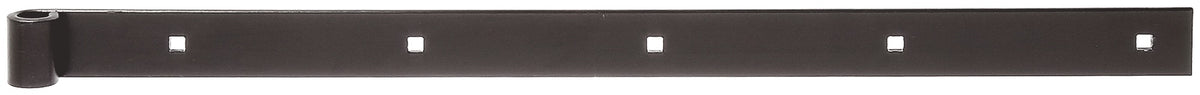 GAH Ladenband 800 mm Stahl schwarz kunststoffbeschichtet gerade – 6 Stück