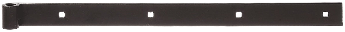 GAH Ladenband 800 mm Stahl schwarz kunststoffbeschichtet gerade – 6 Stück