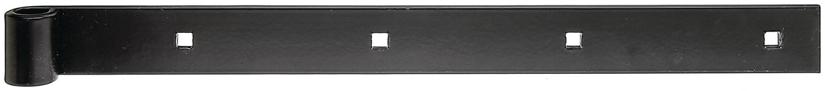 GAH Ladenband 800 mm Stahl schwarz kunststoffbeschichtet gerade – 6 Stück
