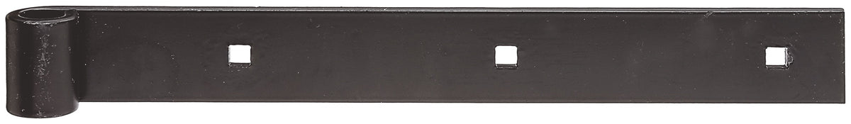 GAH Ladenband 800 mm Stahl schwarz kunststoffbeschichtet gerade – 6 Stück