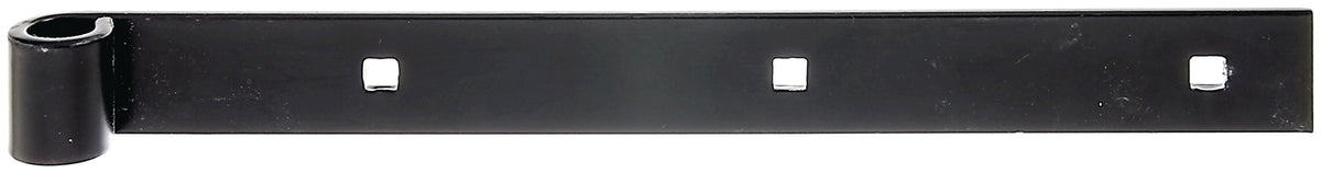 GAH Ladenband 800 mm Stahl schwarz kunststoffbeschichtet gerade – 6 Stück