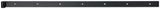GAH Ladenband 800 mm Stahl schwarz kunststoffbeschichtet gerade – 6 Stück