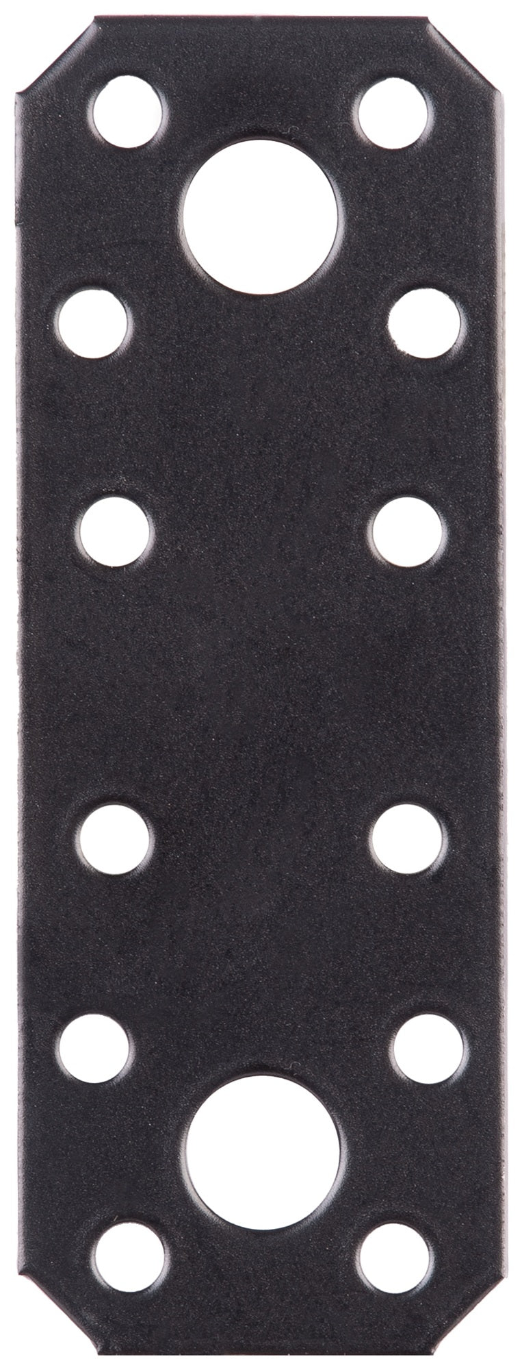 GAH Flachverbinder EN 14545, 96 x 35 x 2,5 mm, Stahl schwarz kunststoffbeschichtet