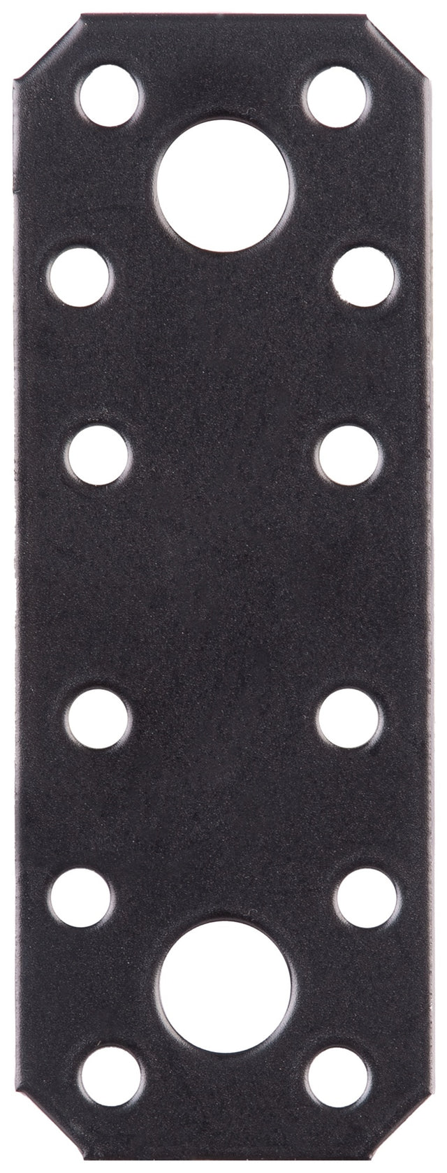 GAH Flachverbinder EN 14545, 96 x 35 x 2,5 mm, Stahl schwarz kunststoffbeschichtet