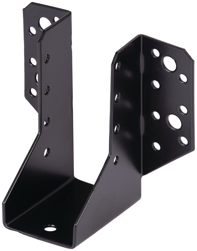 GAH Balkenschuh Typ A 45/110 mm, 2 mm Stahl verzinkt schwarz kunststoffbeschichtet, ETA-08/0171