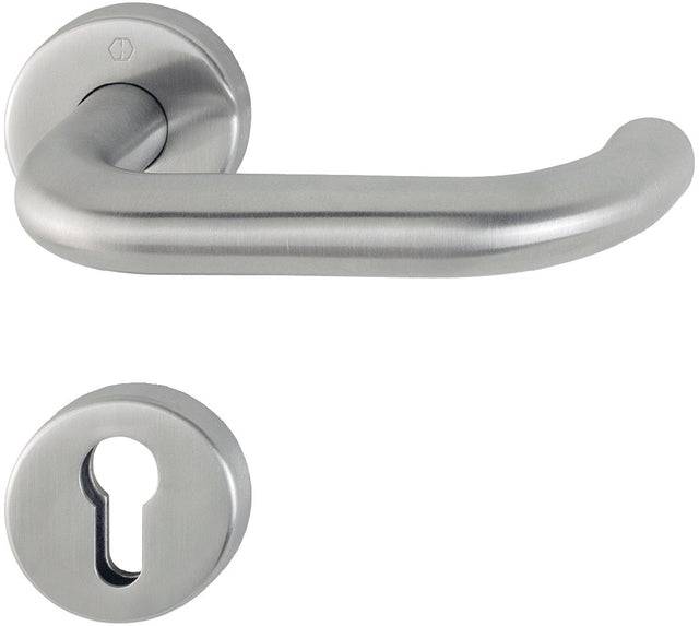 HOPPE FS-Garnitur Paris FS-E138/42H/42HS Edelstahl Feuerschutz Rosettenwechselgarnitur