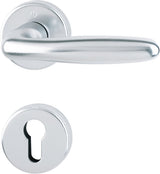 HOPPE Rosettengarnitur Verona 1510 Aluminium F1 OB DIN L/R SchnellstiftPlus