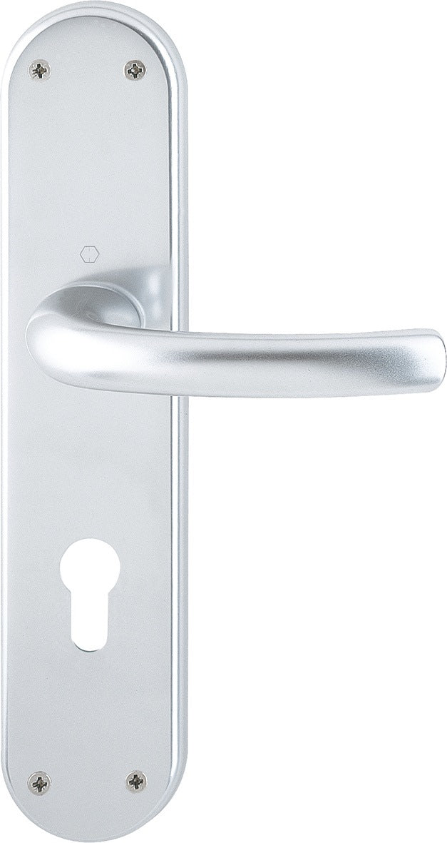 HOPPE Renovationsgarnitur Tôkyô 1710/3334 Alu F1 PZ 8 mm Vierkant 72 mm Entfernung