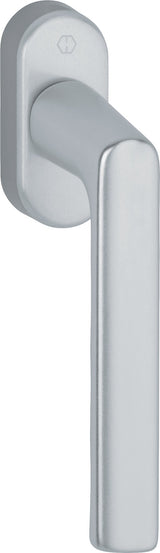 HOPPE Fenstergriff Hamburg 0700L/U26 – Aluminium silberfarben, VarioFit, 32-42 mm