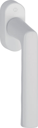 HOPPE Fenstergriff Hamburg 0700L/U26 – Aluminium silberfarben, VarioFit, 32-42 mm
