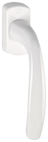 HOPPE Fenstergriff New York 0810/U10 Aluminium verkehrsweiß F9016, 35 mm Stiftvorstand