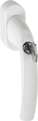 HOPPE Fenstergriff Atlanta 0530S/US952 Aluminium abschließbar 32-42 mm