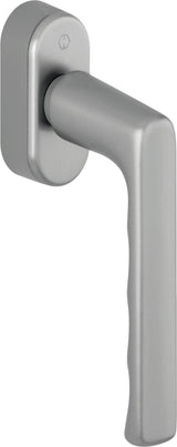 HOPPE Fenstergriff Hamburg 0700/UD9020 SecuForte® VarioFit® Alu F1 naturfarbig