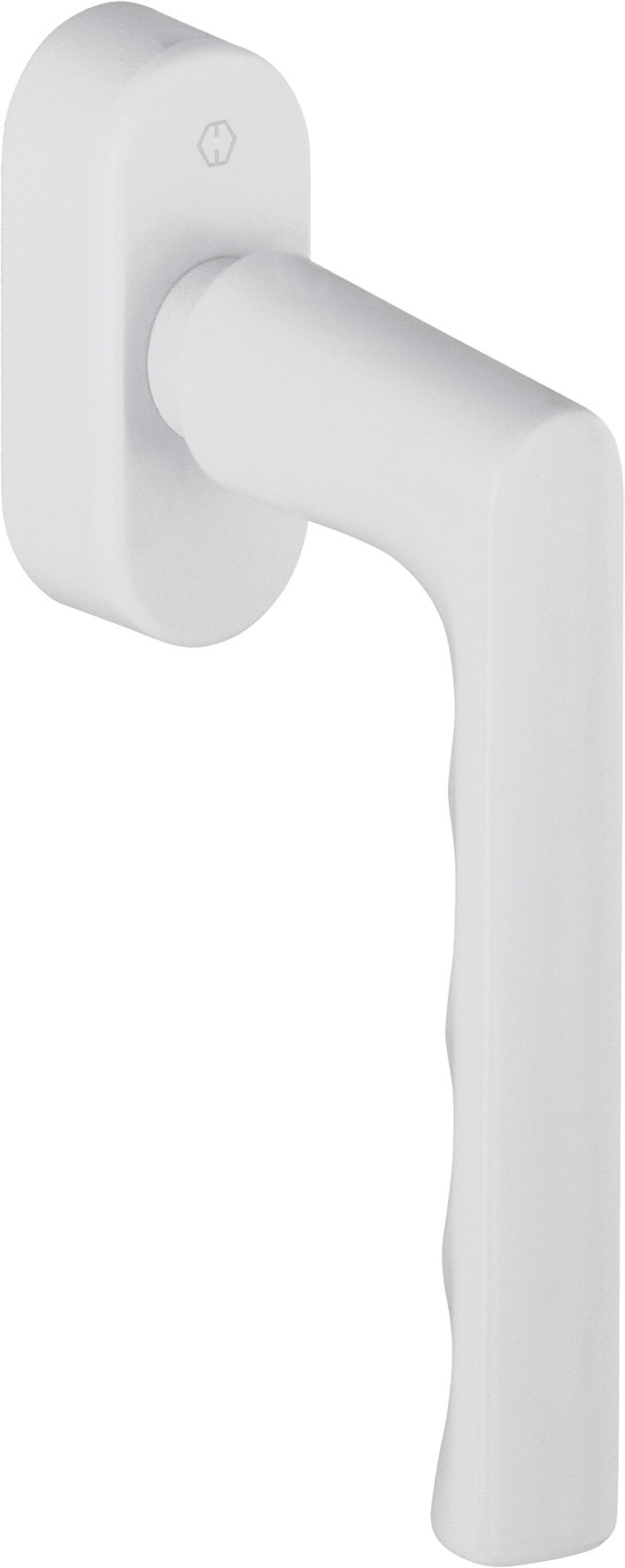 HOPPE Fenstergriff Hamburg 0700/UD9020 SecuForte® VarioFit® Alu F1 naturfarbig