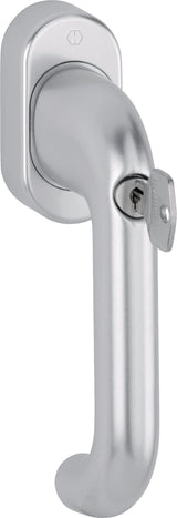 HOPPE Fenstergriff Paris E038S/US9056 – abschließbar, Secu100® & Secustik® Sicherheit