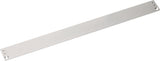 DORMAKABA Montageplatte für Gleitschiene G-N, weiß 9016, Höhe 40 mm
