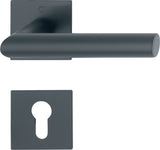 HOPPE Rosettengarnitur Amsterdam E1400Z/848N/848NS Edelstahl F9714M DIN L/R