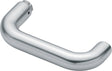 HOPPE Türdrückerlochteil Paris 138 Aluminium F1 naturfarbig 8 mm DIN L/R
