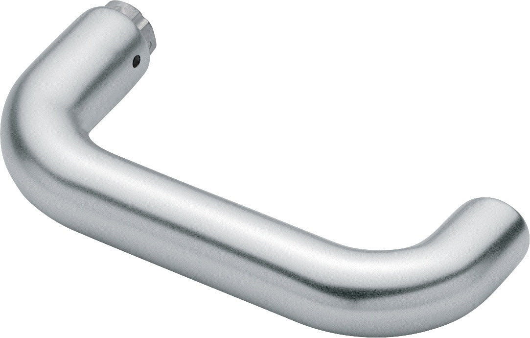 HOPPE Türdrückerlochteil Paris 138 Aluminium F1 naturfarbig 8 mm DIN L/R