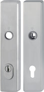 HOPPE Langschildpaar E2222ZA/2210 matt F69 PZ 92 mm – Schutzbeschlag ES1
