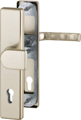 HOPPE Schutzgarnitur London 78G/2221/2410/113 Alu F1 – Einbruchhemmend ES1, 72 mm, DIN links/rechts