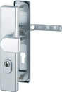 HOPPE Schutzgarnitur London 78G/2222ZA/2410/113 Alu F1 – Einbruchhemmend ES1, 72 mm, DIN L/R