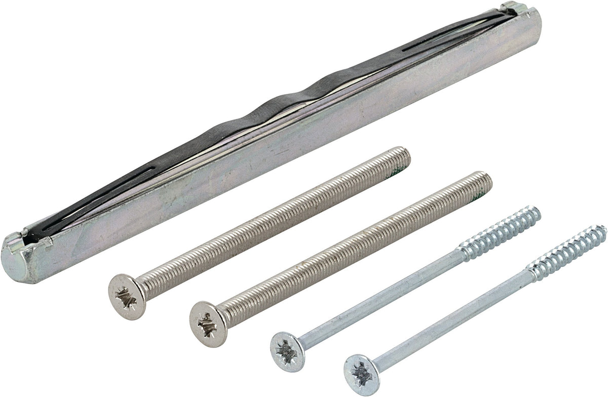 HOPPE Befestigungs-Set Sertos® G/G 50-55 mm – M5x65 + 4,0x60 Schrauben für Türgriff-Garnituren