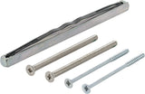 HOPPE Befestigungs-Set Sertos® G/G 50-55 mm – M5x65 + 4,0x60 Schrauben für Türgriff-Garnituren