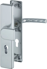 HOPPE Schutzgarnitur Birmingham 78G/2222A/2440/1117 Aluminium F1 für Abschlusstüren DIN 18257 ES0