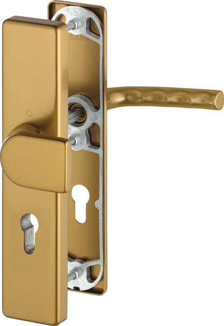 HOPPE Schutzgarnitur Birmingham 78G/2222A/2440/1117 Aluminium F4 für Abschlusstüren