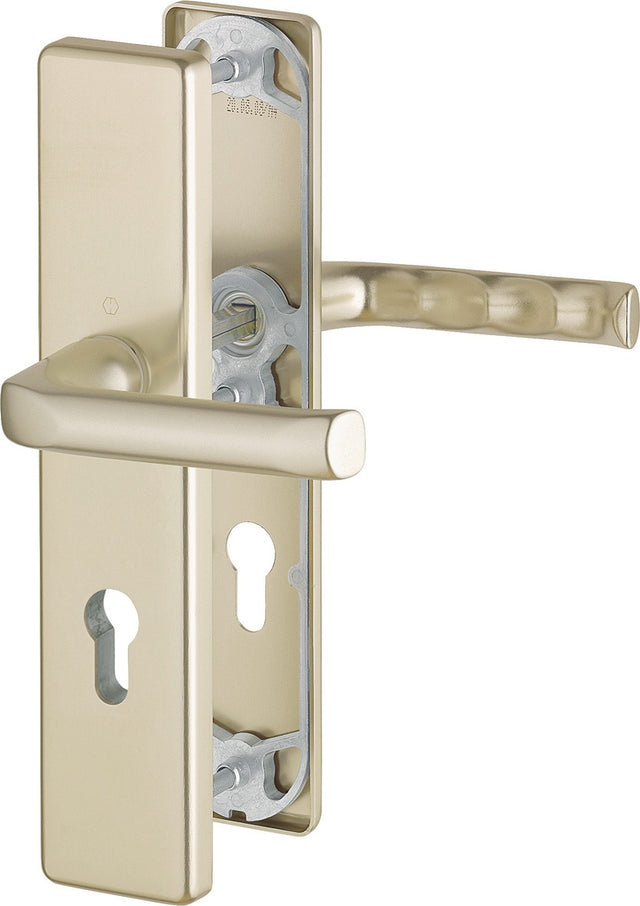 HOPPE Schutzgarnitur London 113/2221A/2440 Aluminium F2 für Abschlusstüren