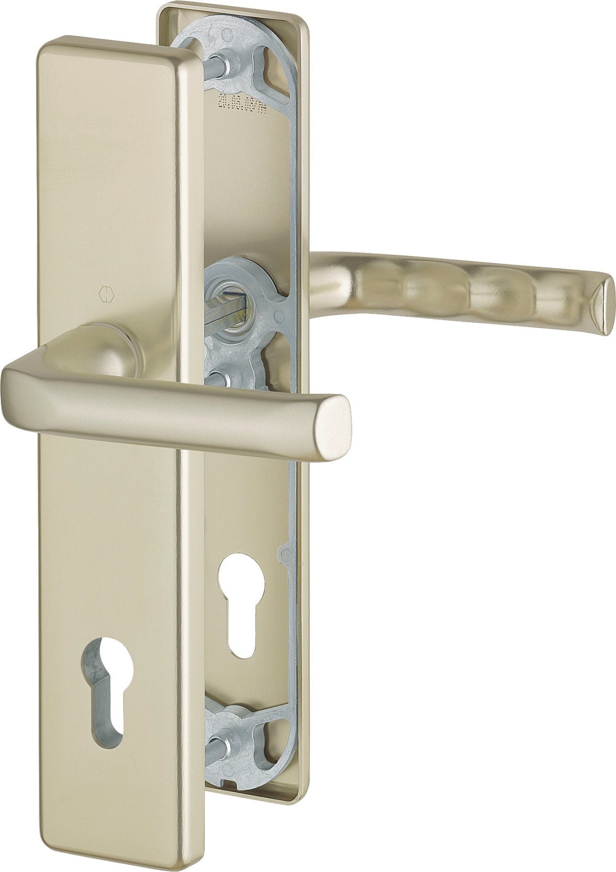HOPPE Schutzgarnitur London 113/2221A/2440 Aluminium F2 für Abschlusstüren