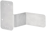 DENI Abdeckung für verdeckte Montage L125xB180mm – Edelstahl für Panikstange links
