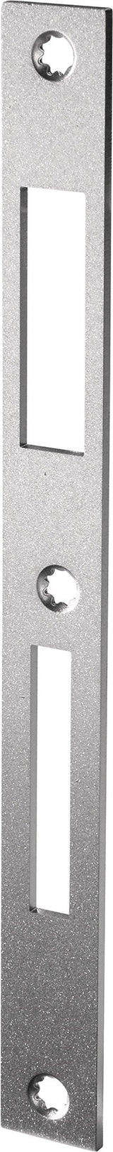 BKS Schließblech S491 Stahl silber 24x243 mm DIN L/R für Rohrrahmenschloss 1205