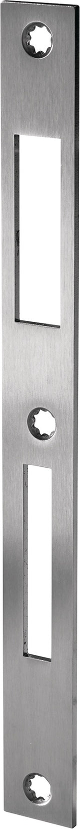 BKS Schließblech S491 Stahl silber 24x243 mm DIN L/R für Rohrrahmenschloss 1205