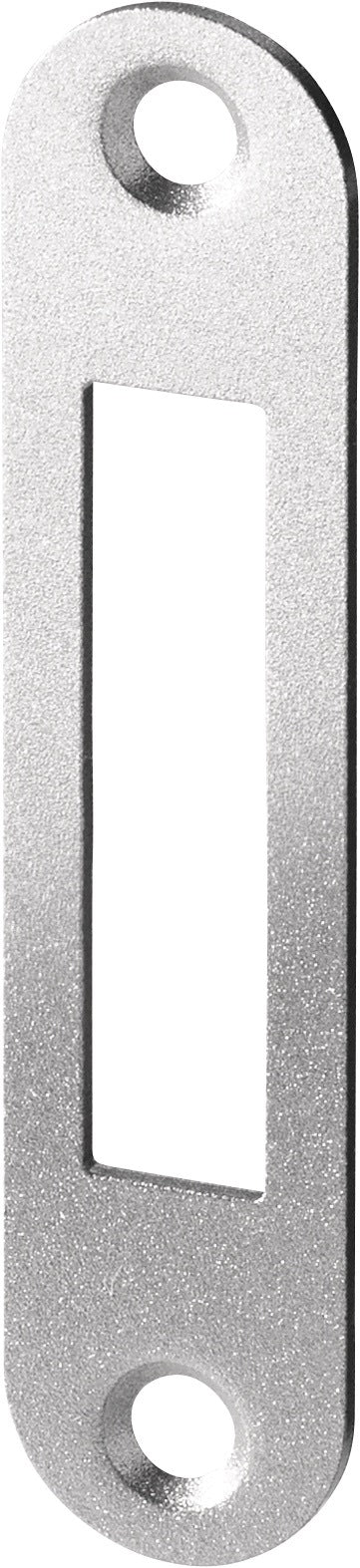 BKS Flachschließblech S412 silber kantig Stulpbreite 24 mm