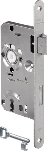 BKS Zimmertür-Einsteckschloss 0215 BB, DIN links, 55/72/8 mm, silber – Klasse 1