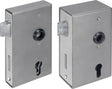 AMF Schlosskasten 140U DIN links/rechts, Dornmaß 60 mm, verzinkter Schlosskasten