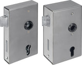 AMF Schlosskasten 140U DIN links/rechts, Dornmaß 60 mm, verzinkter Schlosskasten