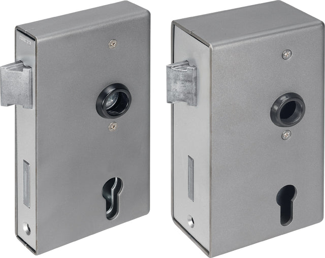 AMF Schlosskasten 140U DIN links/rechts, Dornmaß 60 mm, verzinkter Schlosskasten