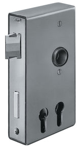 AMF Schlosskasten 140D-PZ DIN links/rechts, Dornmaß 30/60 mm, Maß A40xB94,5xC173 mm